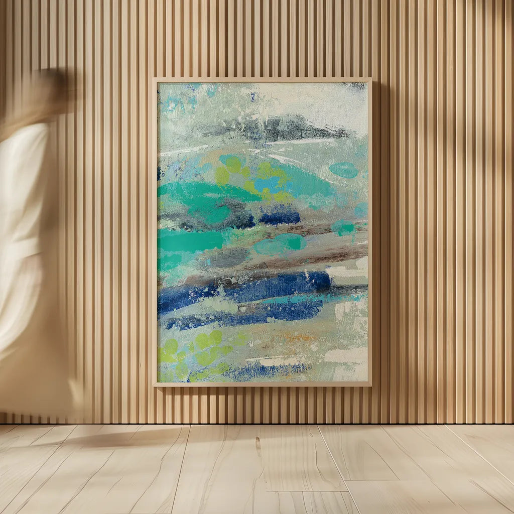River Whirlpool v2 III by Silvia Vassileva. shown as over sized large wall art. Available as an archival giclee rolled canvas, fine art paper, or poster print. SKU 29796h.