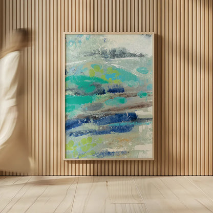 River Whirlpool v2 III by Silvia Vassileva. shown as over sized large wall art. Available as an archival giclee rolled canvas, fine art paper, or poster print. SKU 29796h.
