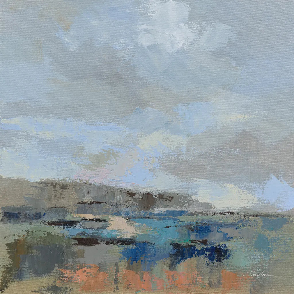 River and Sky I by Silvia Vassileva. SKU 96740a. Archival Giclee Fine art print for wall decor.