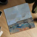 River and Sky II by Silvia Vassileva. Shown as a detailed flat fine art print, highlighting archival giclee quality. Available as an archival giclee rolled canvas, fine art paper, or poster print. SKU 96741a.