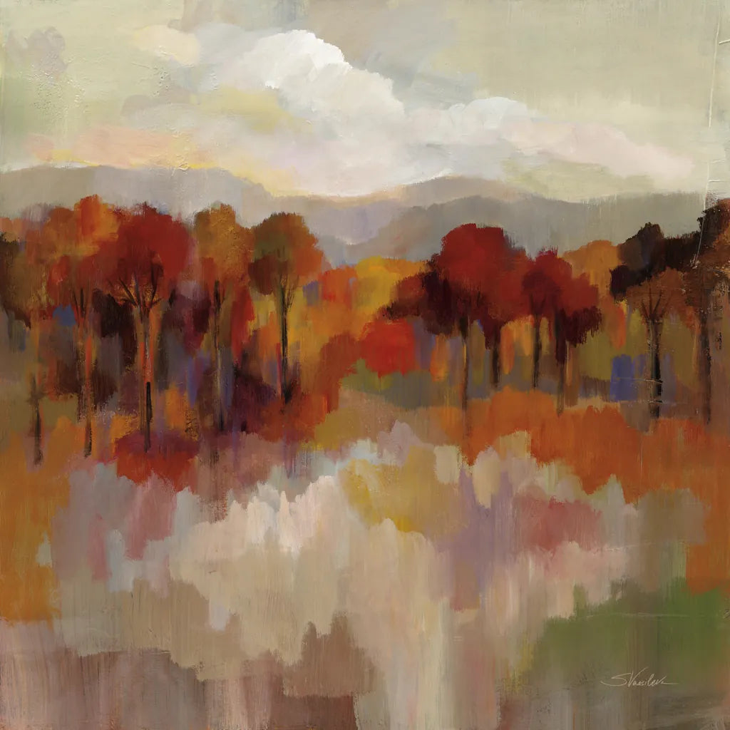 Riverbank by Silvia Vassileva. SKU 77870a. Archival Giclee Fine art print for wall decor.