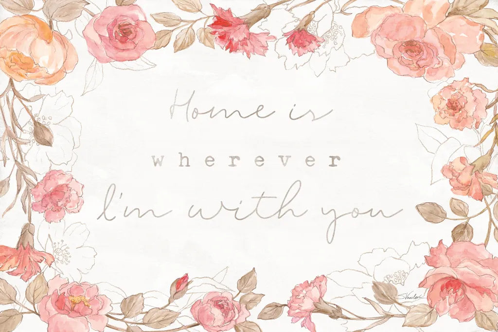 Romantic Blooms I by Silvia Vassileva. SKU 82481i. Archival Giclee Fine art print for wall decor.