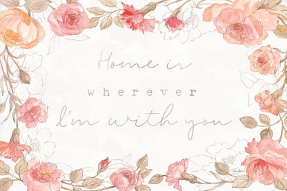 Romantic Blooms I by Silvia Vassileva. SKU 82481i. Archival Giclee Fine art print for wall decor.