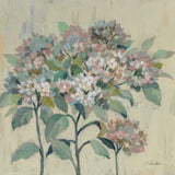 Romantic Hydrangeas by Silvia Vassileva. SKU 82625a. Archival Giclee Fine art print for wall decor.