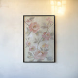 Romantic Spring Flowers I by Silvia Vassileva. shown as a paper print in a black flame. Available as a archival giclee rolled canvas, fine art paper, or poster print. SKU 63280h.