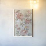 Romantic Spring Flowers I by Silvia Vassileva. shown as a paper print in a white frame. Available as a archival giclee rolled canvas, fine art paper, or poster print. SKU 63280h.