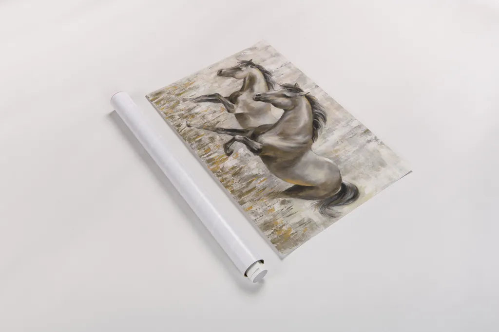 Running Horses by Silvia Vassileva. shown as a rolled paper print. Available as archival giclee rolled canvas, fine art paper, or poster print. SKU 59955i.