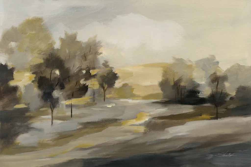 Rustic Landscape by Silvia Vassileva. SKU 72106i. Archival Giclee Fine art print for wall decor.