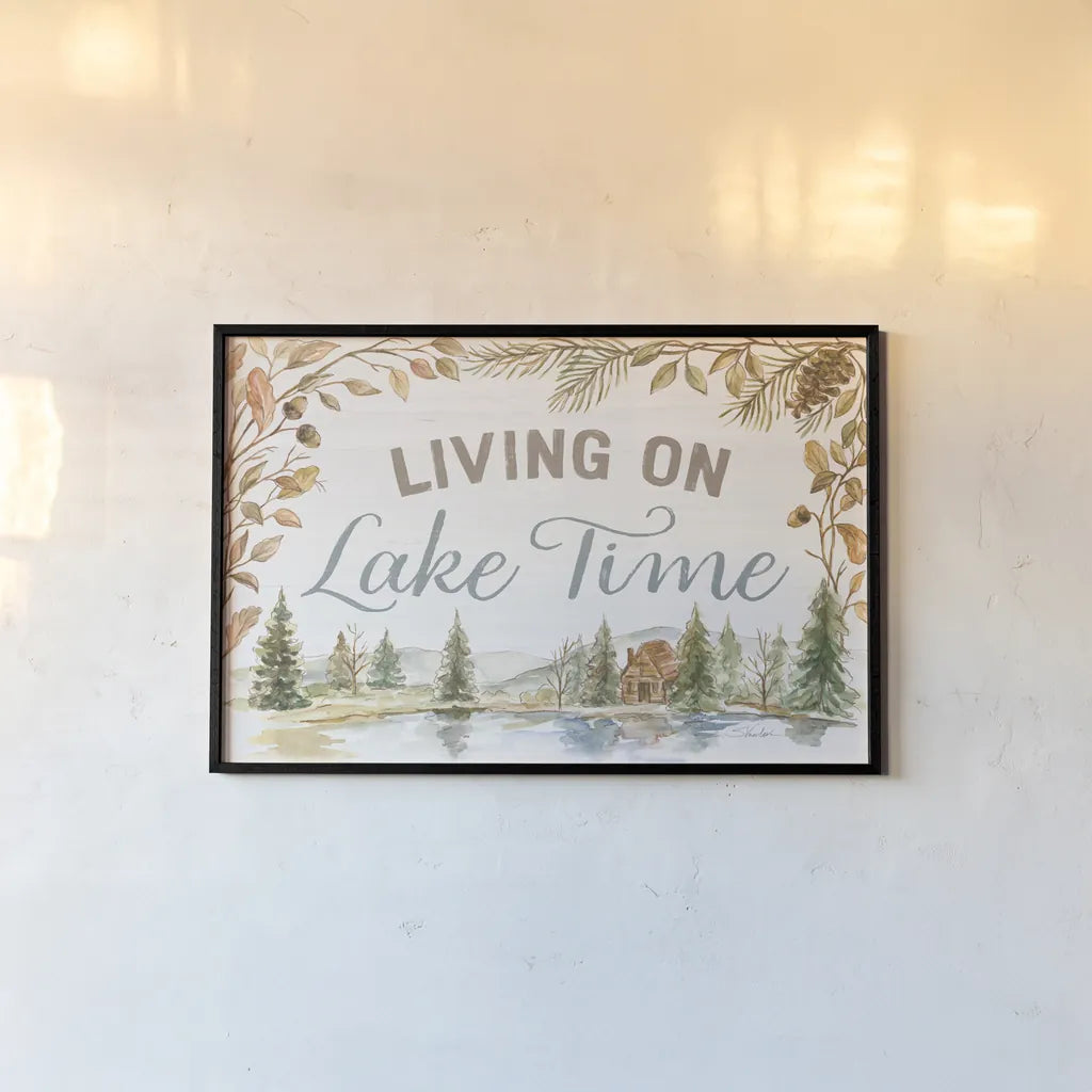 Rustic Retreat I by Silvia Vassileva. shown as a paper print in a black flame. Available as a archival giclee rolled canvas, fine art paper, or poster print. SKU 94458i.