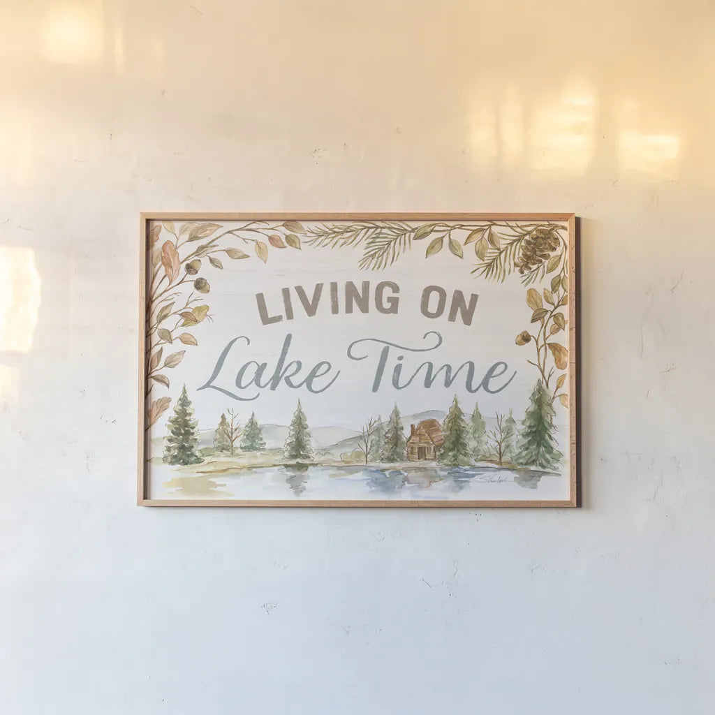 Rustic Retreat I by Silvia Vassileva. shown as a paper print in a natural frame. Available as a archival giclee rolled canvas, fine art paper, or poster print. SKU 94458i.