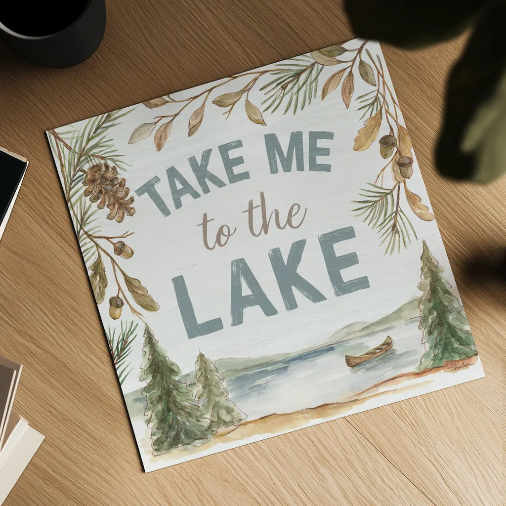 Rustic Retreat II by Silvia Vassileva. Shown as a detailed flat fine art print, highlighting archival giclee quality. Available as an archival giclee rolled canvas, fine art paper, or poster print. SKU 94459a.