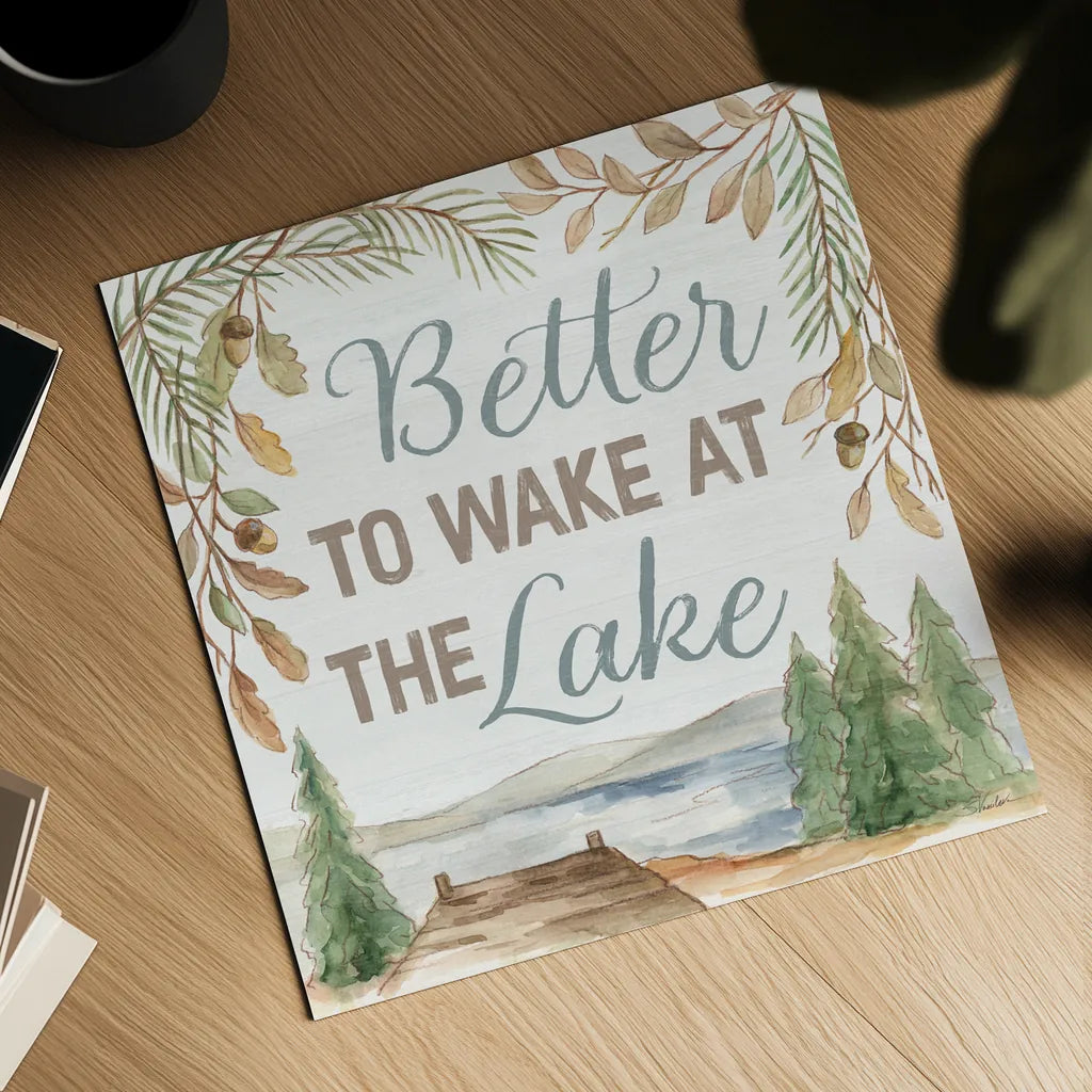 Rustic Retreat III by Silvia Vassileva. Shown as a detailed flat fine art print, highlighting archival giclee quality. Available as an archival giclee rolled canvas, fine art paper, or poster print. SKU 94460a.