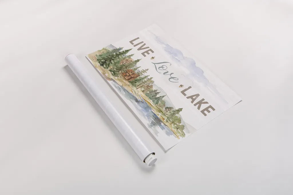 Rustic Retreat IV by Silvia Vassileva. shown as a rolled paper print. Available as archival giclee rolled canvas, fine art paper, or poster print. SKU 94461i.