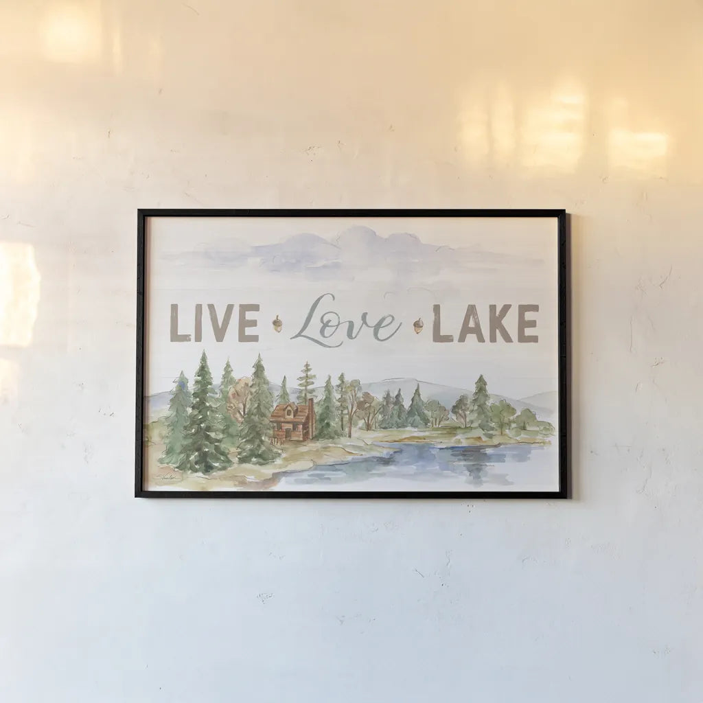 Rustic Retreat IV by Silvia Vassileva. shown as a paper print in a black flame. Available as a archival giclee rolled canvas, fine art paper, or poster print. SKU 94461i.