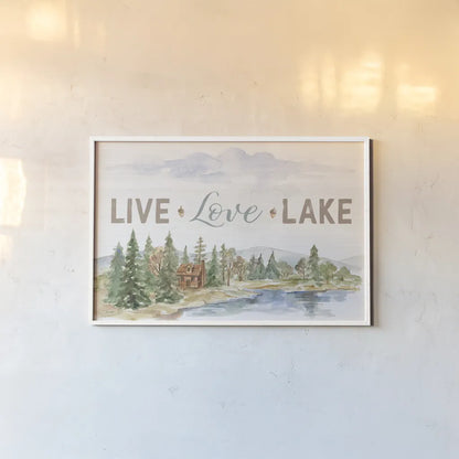 Rustic Retreat IV by Silvia Vassileva. shown as a paper print in a white frame. Available as a archival giclee rolled canvas, fine art paper, or poster print. SKU 94461i.