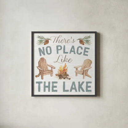 Rustic Retreat VIII by Silvia Vassileva. Shown in a sleek black glass frame for a contemporary gallery look. Available as an archival giclee rolled canvas, fine art paper, or poster print. SKU 94465a.