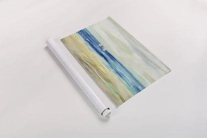 Sand and Sea by Silvia Vassileva. shown as a rolled paper print. Available as archival giclee rolled canvas, fine art paper, or poster print. SKU 46650i.