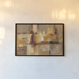Sandcastles by Silvia Vassileva. shown as a paper print in a black flame. Available as a archival giclee rolled canvas, fine art paper, or poster print. SKU 11616i.