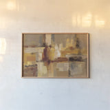 Sandcastles by Silvia Vassileva. shown as a paper print in a natural frame. Available as a archival giclee rolled canvas, fine art paper, or poster print. SKU 11616i.