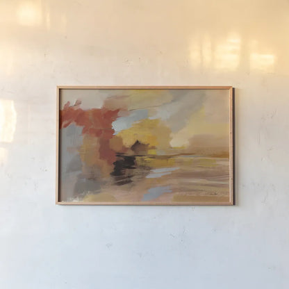 Sandstorm Crop by Silvia Vassileva. shown as a paper print in a natural frame. Available as a archival giclee rolled canvas, fine art paper, or poster print. SKU 75991i.