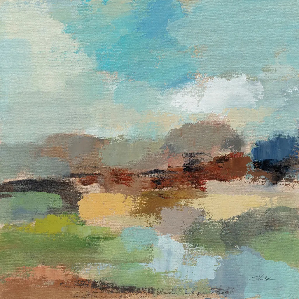 Sandy Road I by Silvia Vassileva. SKU 86945a. Archival Giclee Fine art print for wall decor.