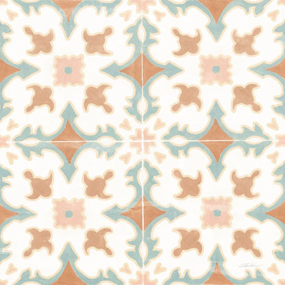 Santorini Tiles by Silvia Vassileva. SKU 66892a. Archival Giclee Fine art print for wall decor.