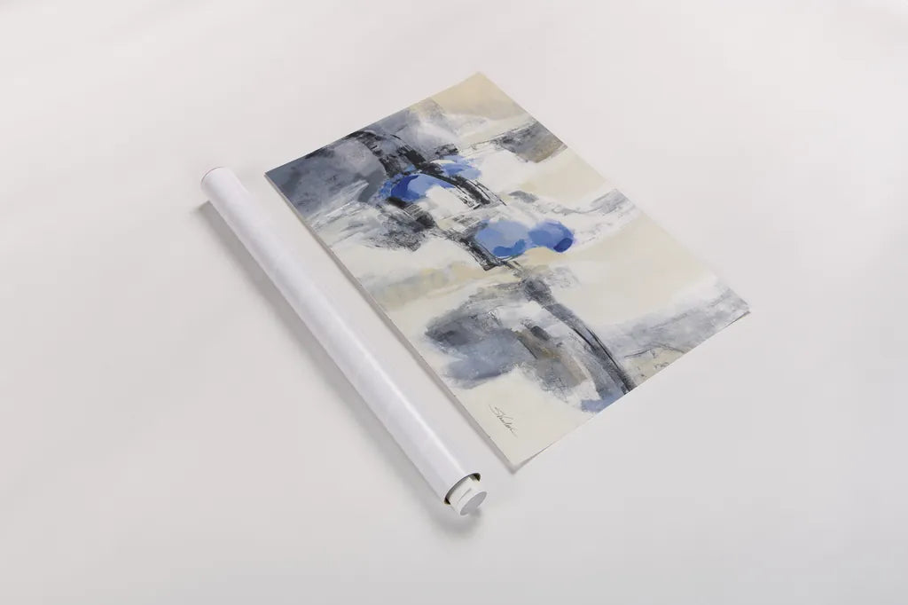 Sapphire Sky by Silvia Vassileva. shown as a rolled paper print. Available as archival giclee rolled canvas, fine art paper, or poster print. SKU 85709i.