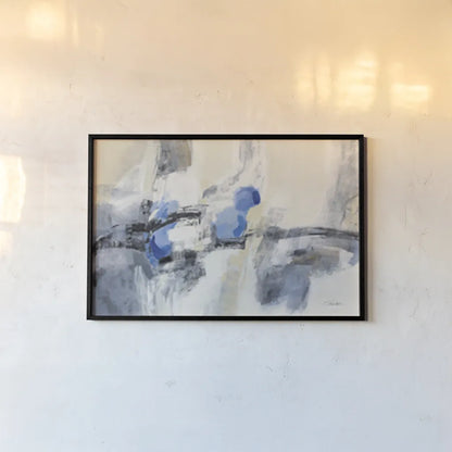 Sapphire Sky by Silvia Vassileva. shown as a paper print in a black flame. Available as a archival giclee rolled canvas, fine art paper, or poster print. SKU 85709i.