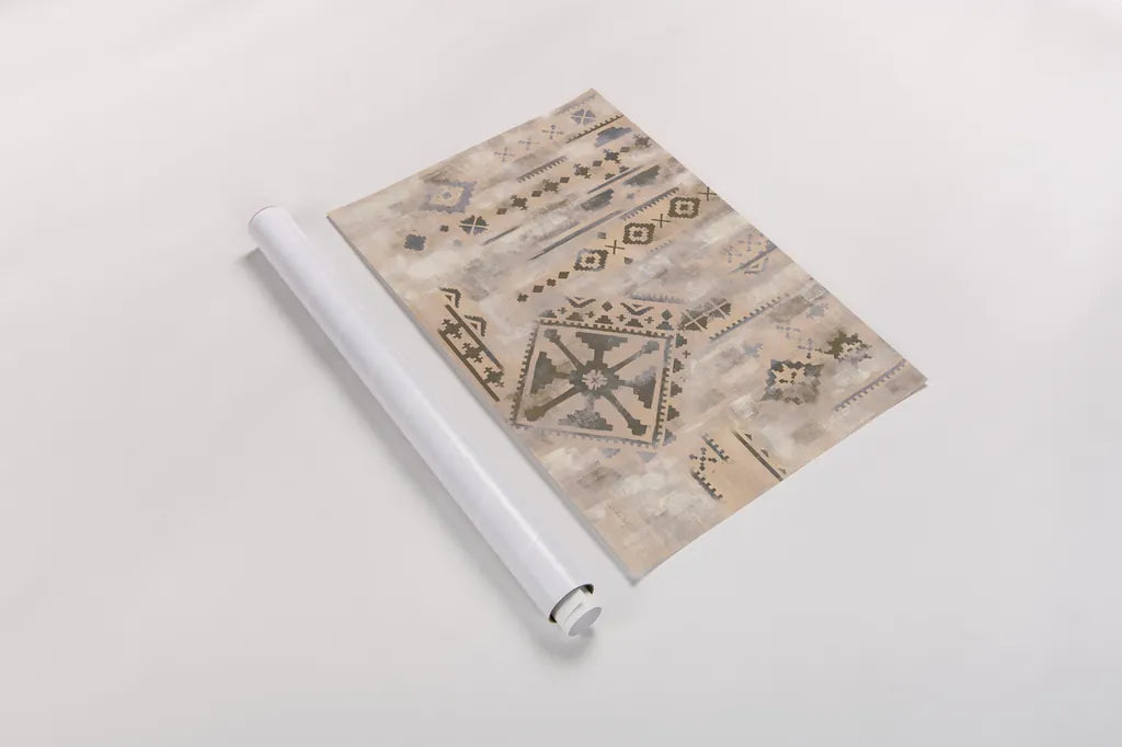 Scandanavian Mood I Neutral by Silvia Vassileva. shown as a rolled paper print. Available as archival giclee rolled canvas, fine art paper, or poster print. SKU 55656i.