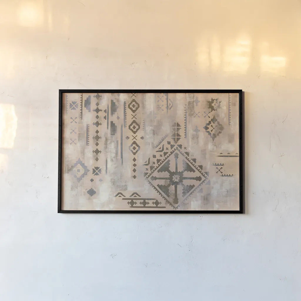 Scandanavian Mood I Neutral by Silvia Vassileva. shown as a paper print in a black flame. Available as a archival giclee rolled canvas, fine art paper, or poster print. SKU 55656i.