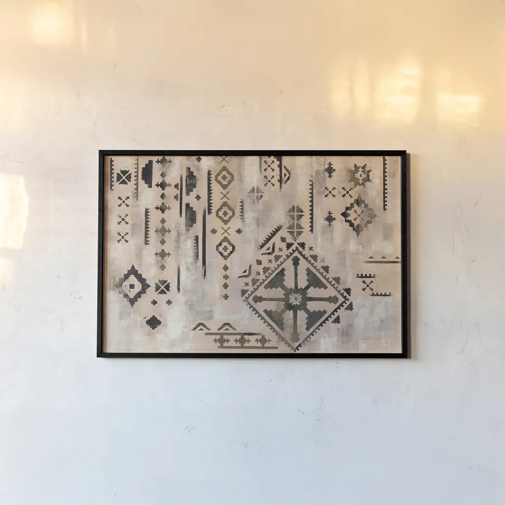 Scandinavian Mood I Neutral Black by Silvia Vassileva. shown as a paper print in a black flame. Available as a archival giclee rolled canvas, fine art paper, or poster print. SKU 59369i.