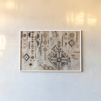 Scandinavian Mood I Neutral Black by Silvia Vassileva. shown as a paper print in a white frame. Available as a archival giclee rolled canvas, fine art paper, or poster print. SKU 59369i.