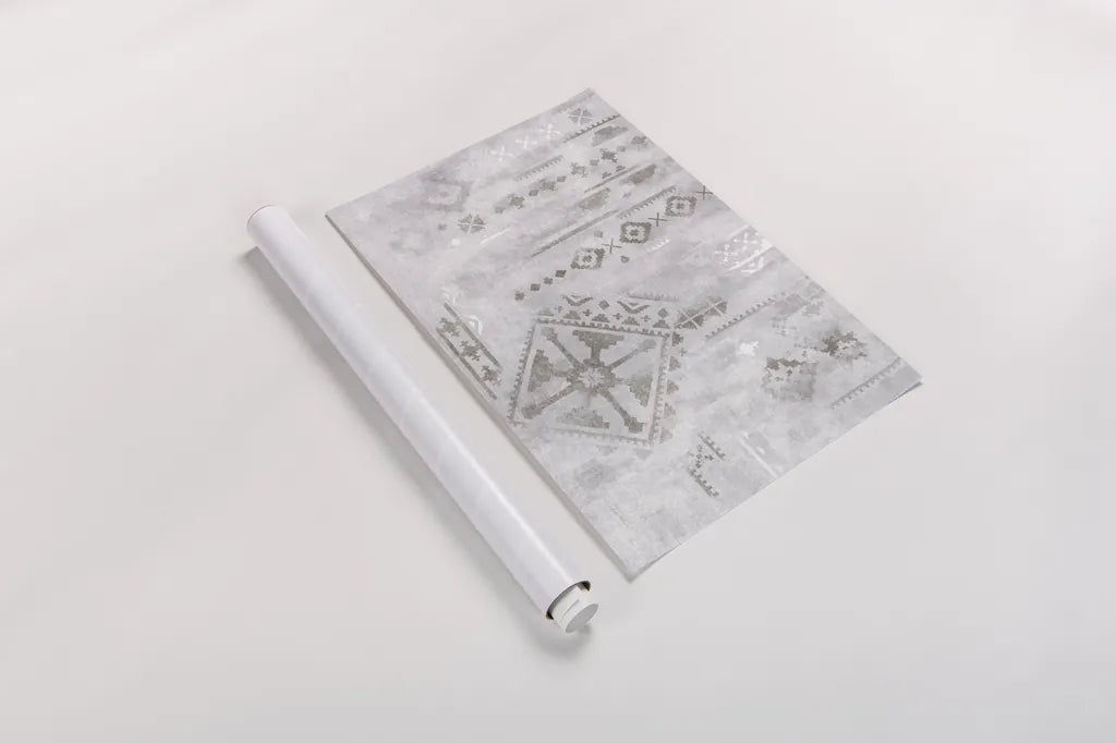 Scandinavian Mood I Silver by Silvia Vassileva. shown as a rolled paper print. Available as archival giclee rolled canvas, fine art paper, or poster print. SKU 56587i.