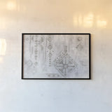 Scandinavian Mood I Silver by Silvia Vassileva. shown as a paper print in a black flame. Available as a archival giclee rolled canvas, fine art paper, or poster print. SKU 56587i.