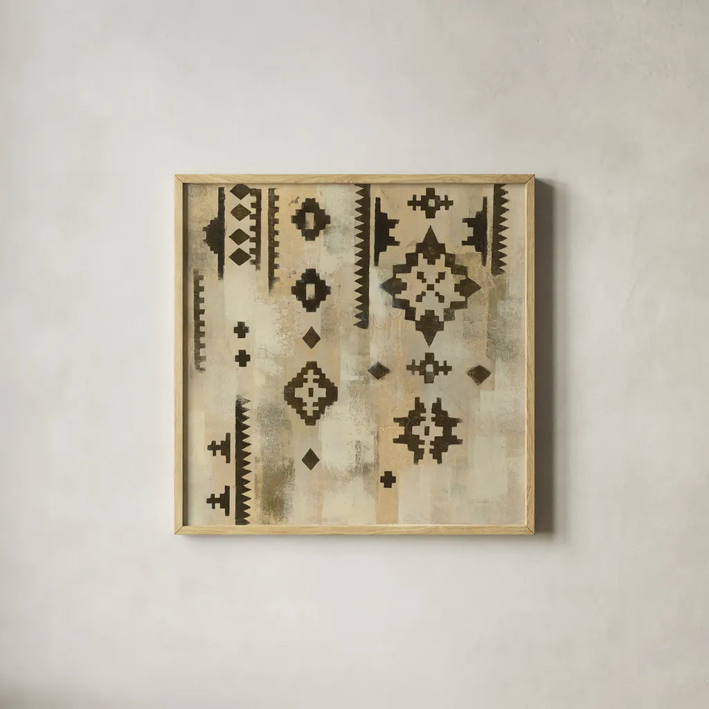 Scandinavian Mood III by Silvia Vassileva. Shown in a natural wood glass frame for a timeless modern aesthetic. Available as an archival giclee rolled canvas, fine art paper, or poster print. SKU 48494a.