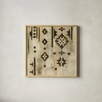 Scandinavian Mood III by Silvia Vassileva. Shown in a natural wood glass frame for a timeless modern aesthetic. Available as an archival giclee rolled canvas, fine art paper, or poster print. SKU 48494a.