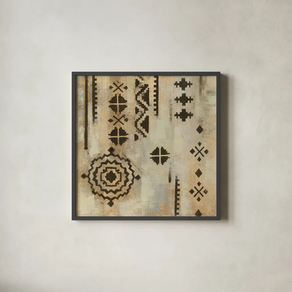 Scandinavian Mood IV by Silvia Vassileva. Shown in a sleek black glass frame for a contemporary gallery look. Available as an archival giclee rolled canvas, fine art paper, or poster print. SKU 48495a.