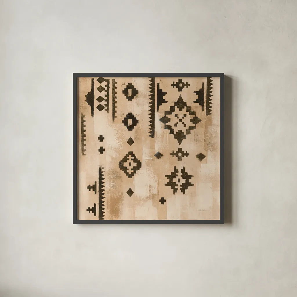 ScandinavianMood III Clay by Silvia Vassileva. Shown in a sleek black glass frame for a contemporary gallery look. Available as an archival giclee rolled canvas, fine art paper, or poster print. SKU 59371a.