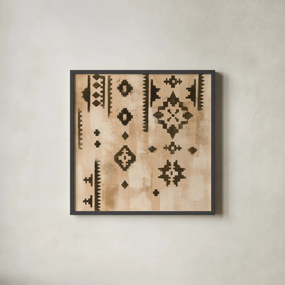 ScandinavianMood III Clay by Silvia Vassileva. Shown in a sleek black glass frame for a contemporary gallery look. Available as an archival giclee rolled canvas, fine art paper, or poster print. SKU 59371a.