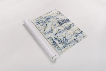 Scattered Indigo by Silvia Vassileva. shown as a rolled paper print. Available as archival giclee rolled canvas, fine art paper, or poster print. SKU 50281i.