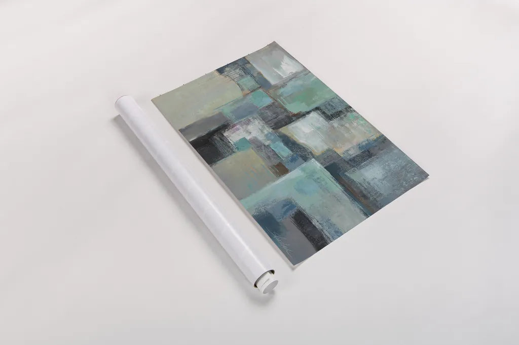 Sea Foam by Silvia Vassileva. shown as a rolled paper print. Available as archival giclee rolled canvas, fine art paper, or poster print. SKU 16066i.