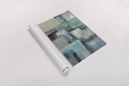 Sea Foam by Silvia Vassileva. shown as a rolled paper print. Available as archival giclee rolled canvas, fine art paper, or poster print. SKU 16066i.