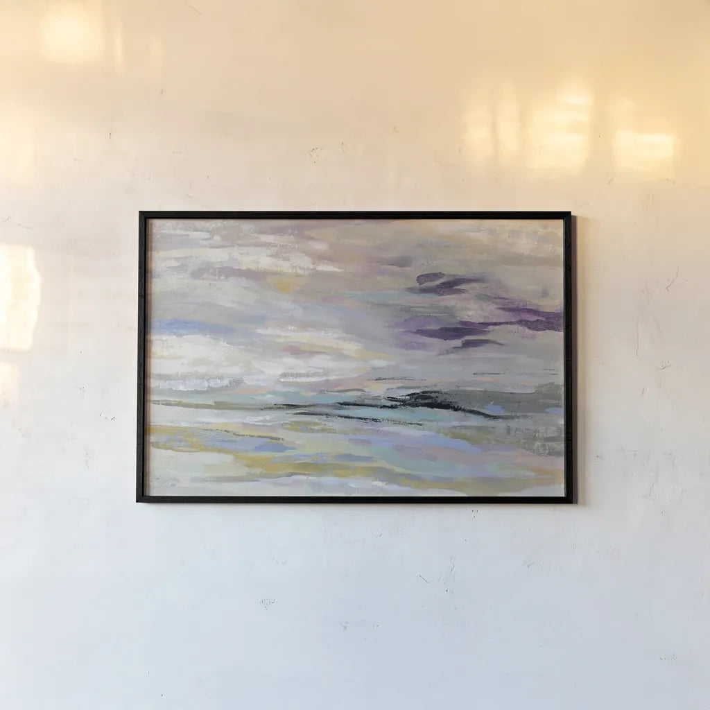 Sea and Sky by Silvia Vassileva. shown as a paper print in a black flame. Available as a archival giclee rolled canvas, fine art paper, or poster print. SKU 42192i.