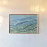Seabed by Silvia Vassileva. shown as a paper print in a natural frame. Available as a archival giclee rolled canvas, fine art paper, or poster print. SKU 66071i.