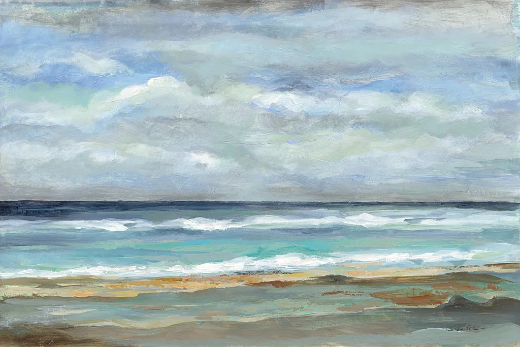 Seashore by Silvia Vassileva. SKU 16801i. Archival Giclee Fine art print for wall decor.