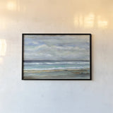 Seashore by Silvia Vassileva. shown as a paper print in a black flame. Available as a archival giclee rolled canvas, fine art paper, or poster print. SKU 16801i.
