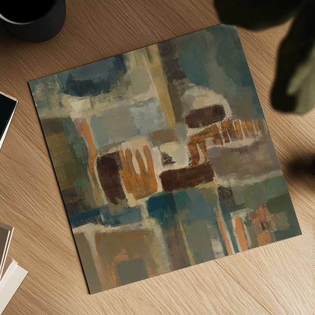 Seaside by Silvia Vassileva. Shown as a detailed flat fine art print, highlighting archival giclee quality. Available as an archival giclee rolled canvas, fine art paper, or poster print. SKU 14226a.