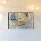 Seaside Ambience by Silvia Vassileva. shown as a paper print in a natural frame. Available as a archival giclee rolled canvas, fine art paper, or poster print. SKU 73226i.