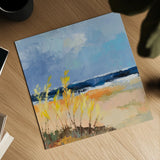 Seaside II by Silvia Vassileva. Shown as a detailed flat fine art print, highlighting archival giclee quality. Available as an archival giclee rolled canvas, fine art paper, or poster print. SKU 91544a.