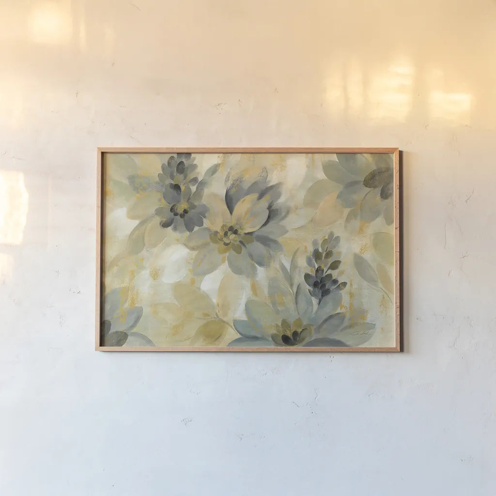 Secret Garden by Silvia Vassileva. shown as a paper print in a natural frame. Available as a archival giclee rolled canvas, fine art paper, or poster print. SKU 28663i.